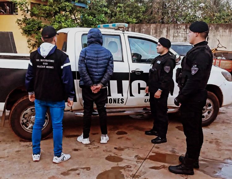 La Policía de Misiones capturó a un prófugo de Buenos Aires acusado de homicidio