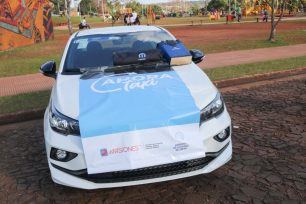 Llegaron Oberá los primeros cuatro vehículos del programa provincial «Ahora Taxi»