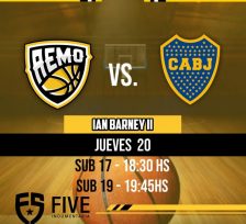 AEMO enfrenta a Boca, en un amistoso de básquet en el Ian Barney II
