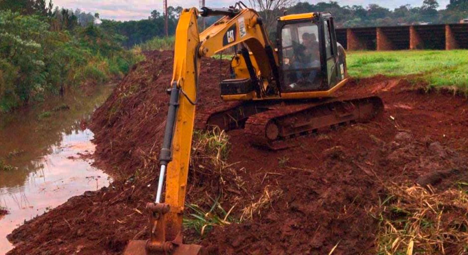 OBERÁ: Limpieza de Arroyos y causas de agua período 2023