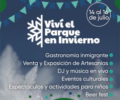OBERÁ:En vacaciones “Viví el Parque en invierno”