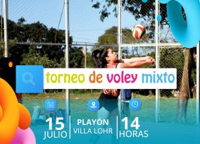 OBERÁ: Torne de Vóley mixto para jóvenes en Villa Lohr