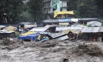 Brasil fue azotada por las intensas lluvias, mas de 27mi personas quedaron sin hogar al ser evacuadas por las inundaciones