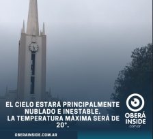 Hoy clima inestable, posibles lluvias en la tarde, con mejoras para el fin de semana