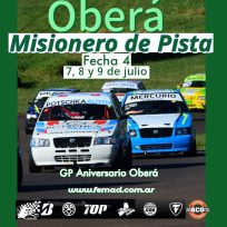 Oberá palpita la cuarta del Misionero de Pista