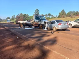 Accidente de tránsito se cobró la vida de una mujer en el acceso a la localidad de Florentino Ameghino