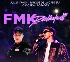 Rusherking, FMK  y varios artistas locales harán explotar el «Misiones Vibrar»
