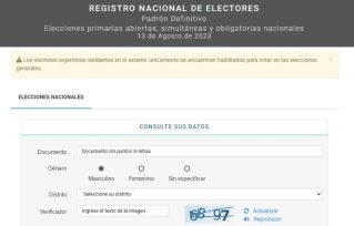 Ya se encuentra disponible el padrón electoral, consultar aquí donde votas el domingo 13 de agosto