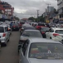 Encarnación: Colocarán barreras de hormigón para delimitar la fila del puente