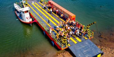 Mañana comenzará a funcionar la balsa entre Eldorado y Mayor Otaño