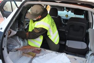 En un Operativo de Gendarmería Nacional se incautaron 72 kilos de cocaína ocultos en un doble fondo de una camioneta