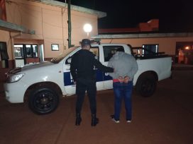 Un hombre fue detenido en Oberá por amenazar con un arma blanca a su pareja