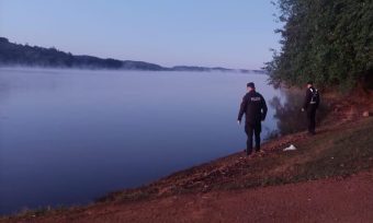 Intensa búsqueda de un hombre desaparecido en el Río Uruguay