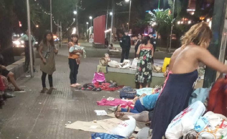 OBERÁ: Operativo de albergue seguro a mujeres y niños de la comunidad Mbya
