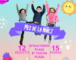 Este sábado se festeja el Mes de la Niñez para que los pequeños disfruten de una tarde de juegos y regalos