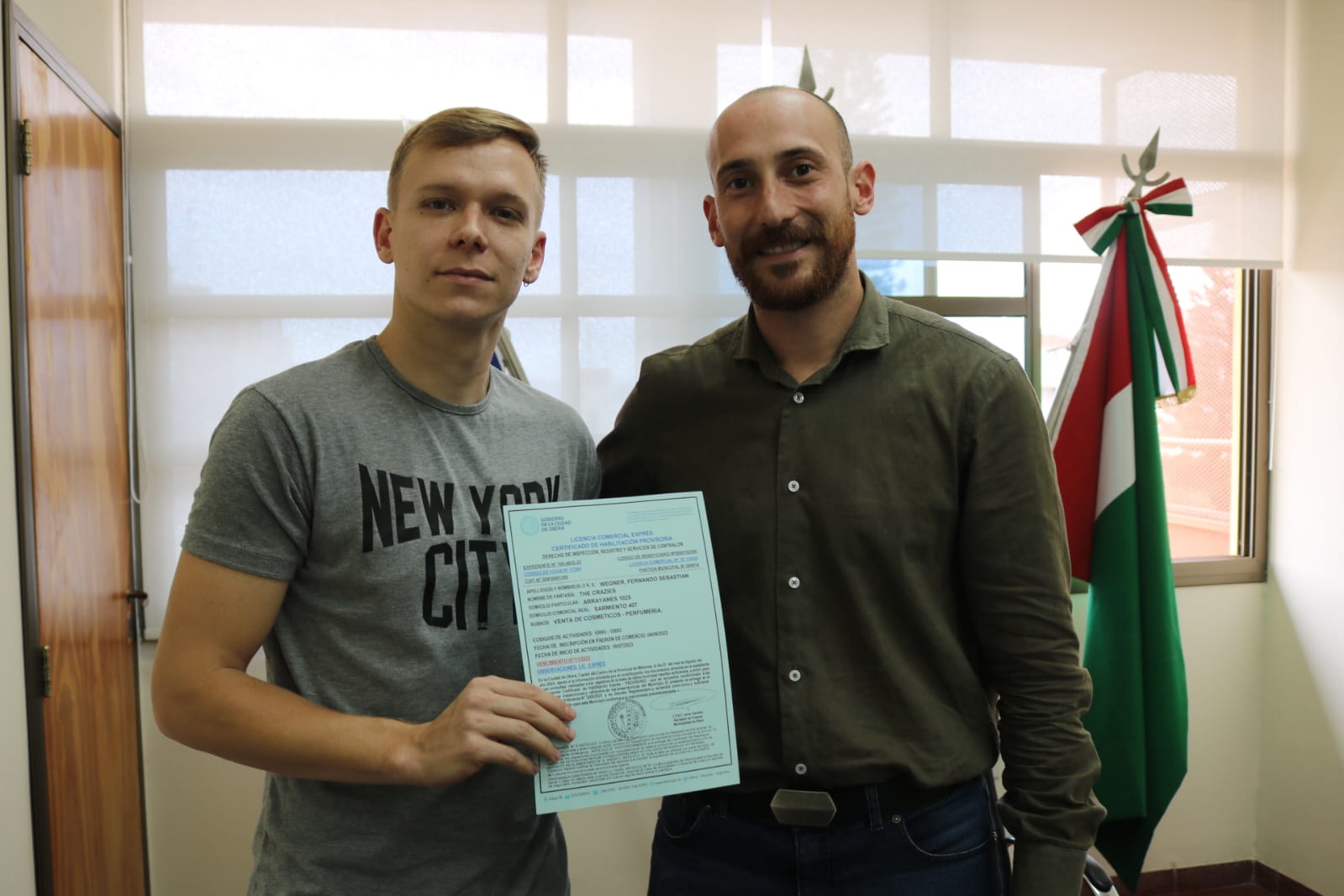 Primera Habilitación de Comercio Exprés en Oberá