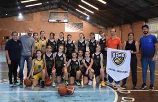 La escuela municipal de básquet femenino participará por primera vez de un Torneo Federal 