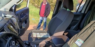 El Soberbio: Lo atraparon con más de 40 mil dólares en una camioneta de alta gama
