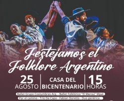 Festejamos el Folklore Argentino en la Casa del Bicentenario