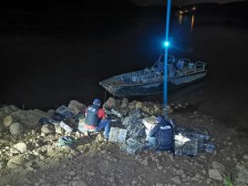 Incautaron millonario cargamento de marihuana y cocaína en la costa de Puerto Libertad