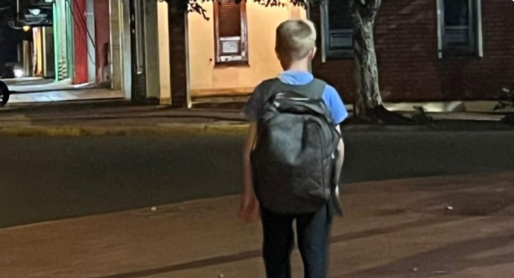 “El Polaquito” de Apóstoles fue acogido por una familia, gracias a una publicación que se viralizó hoy el menor está seguro