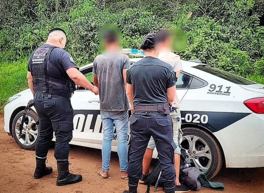 Patrullas rurales evitaron que se robaran raídos de yerba en una chacra