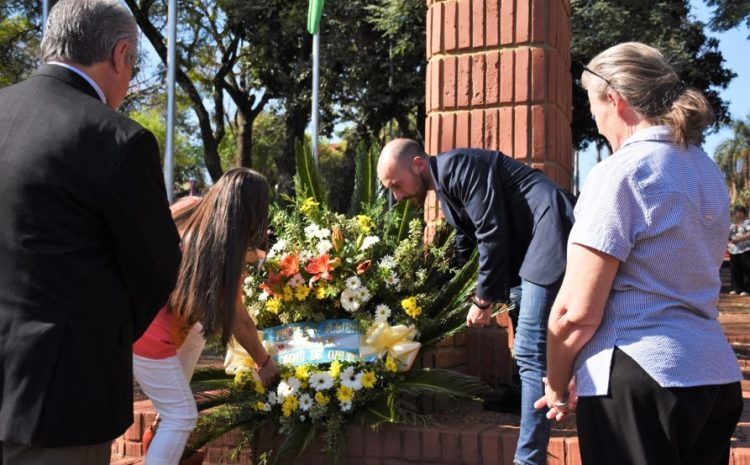 En su día fue recordado el Gral. San Martin como el Padre de la Patria