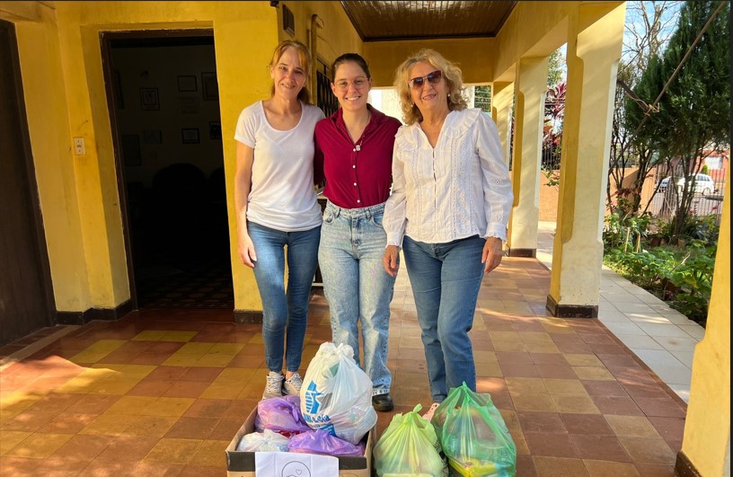 Se hicieron entrega de las donaciones recaudadas en las actividades de Turismo