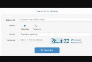 Ya está disponible el padrón definitivo para las elecciones generales en octubre