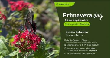 OBERÁ: Viví el inicio de la primavera en el Jardín Botánico