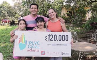 Una nueva ganadora del inclusivo en Candelaria, el premio llegó como una bendición aseguraron