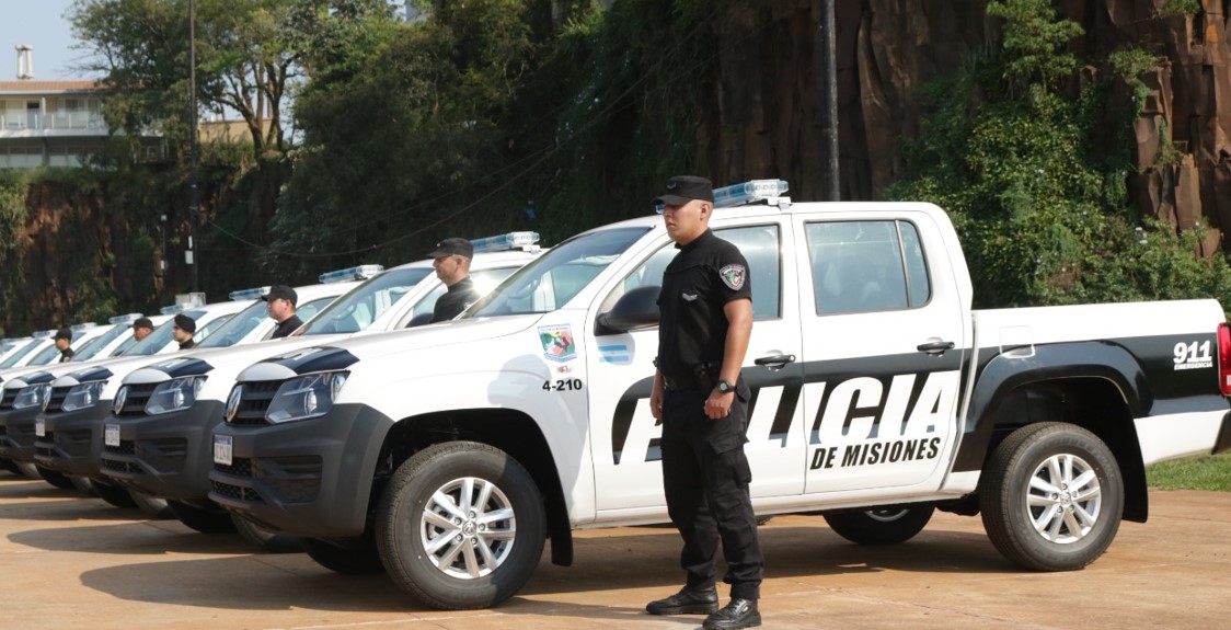 Oberá recibió nuevos patrulleros para fortalecer el sistema de seguridad