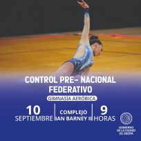 Gimnasia Aeróbica: Control Pre-Nacional Federativo 