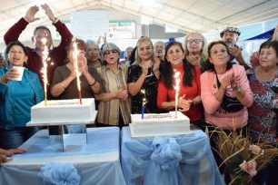 Mateando con los abuelos estuvo en Villa Cabello