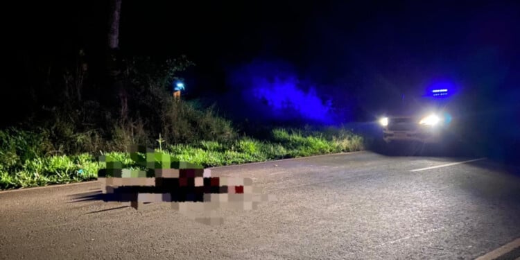Un hombre murió, luego de ser atropellado por un vehículo que se dio a la fuga