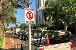 OBERÁ: Establecen estacionamiento exclusivo para turistas