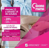 Hasta el domingo 24 los comercios podrán sumarse al “Ahora Mamá”