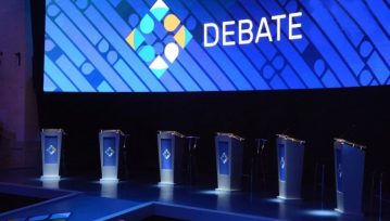 El domingo 1 de octubre será el primer debate presidencial, donde los candidatos presentarán sus propuestas