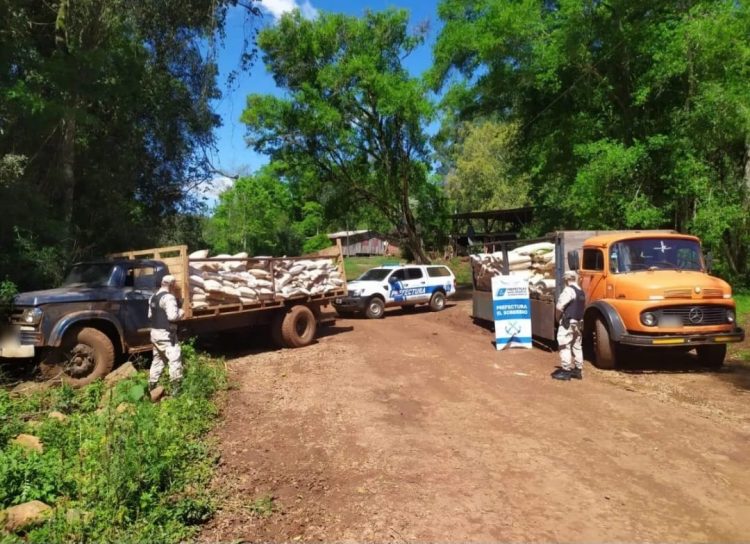 El Soberbio: Incautaron más de quince toneladas de soja