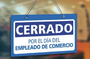 Se informa sobre el feriado del día lunes 25 por el Dia del empleado de comercio