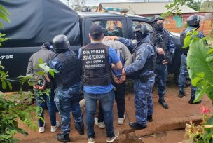 La policía desarticuló un punto de venta de drogas en el Barrio Villa Gunther de Oberá