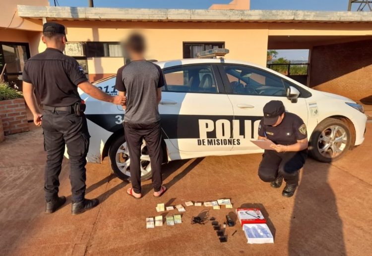 Un hombre fue detenido en Oberá por cometer un hurto contra su ex patrón