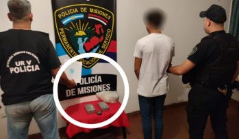 Detenido por portar 2,090 kilogramos de cocaína, valuada en 15 millones de pesos