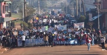 ¡Justicia para Estefanía!, familiares y amigos volvieron a marchar en San Pedro para pedir cadena perpetua