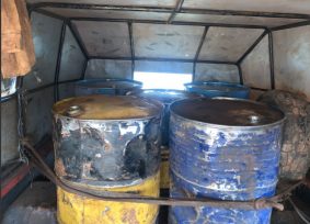 Varios vecinos de Eldorado alertaron a la Policía sobre la carga irregular de combustible en tambores