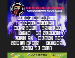 Llega a Corrientes una nueva edición del Taraguí Rock