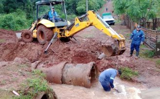 OBERÁ: Por intensas lluvias se refuerza el trabajo de asistencias y cuidados
