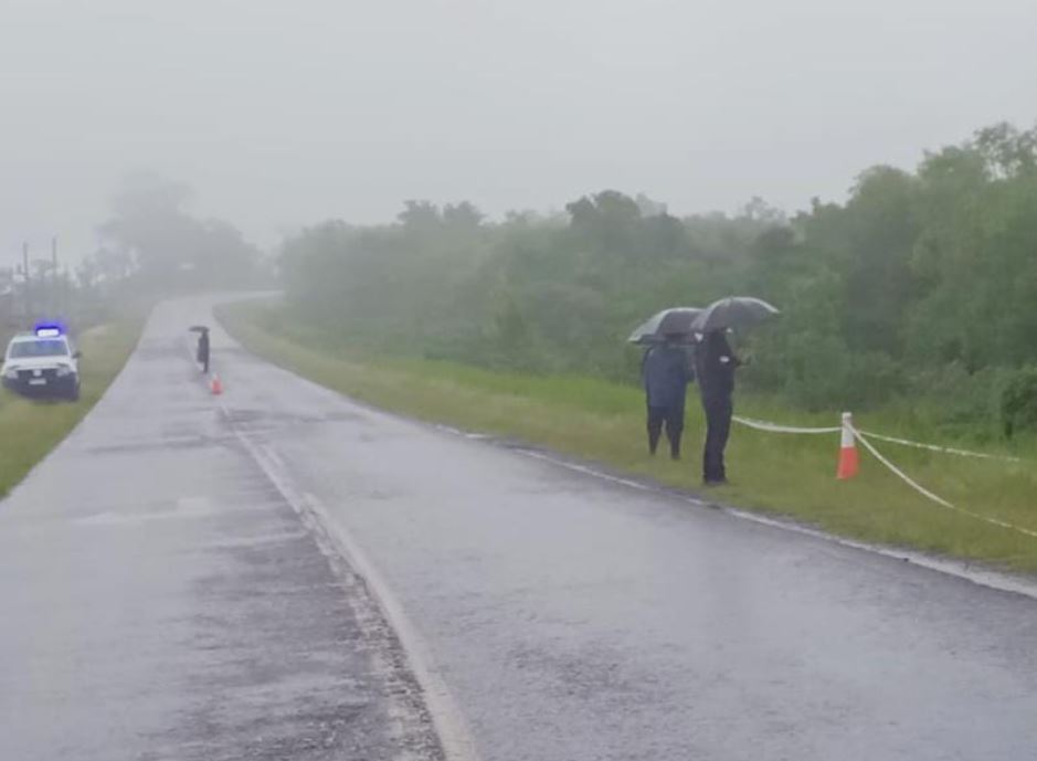Un motociclista falleció tras despistar en la Ruta Provincial 3, habría perdido el control de su motocicleta