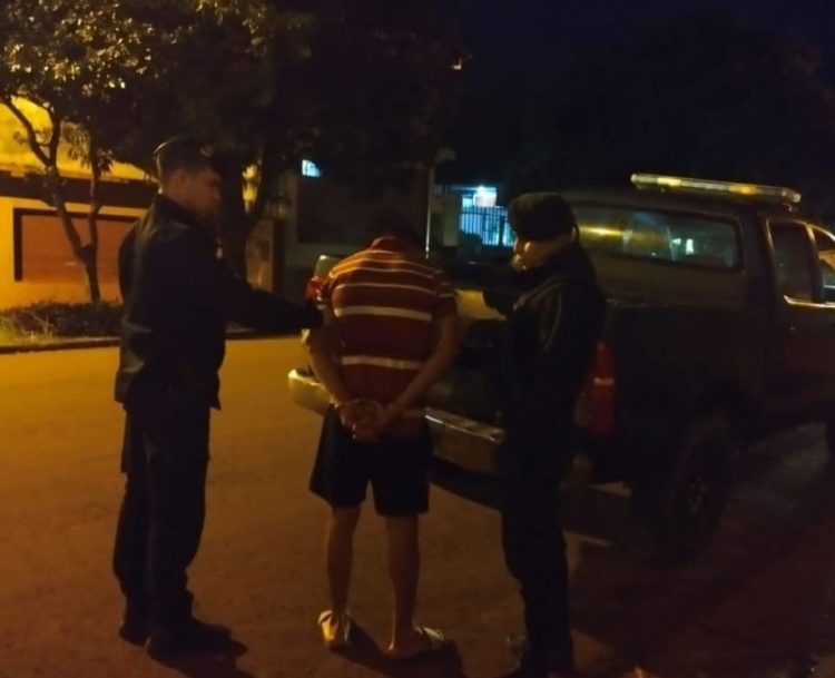 Reconocido delincuente fue detenido en Oberá