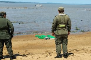 Gendarmes secuestraron más de 24 kilos de marihuana que se encontraba en la Costanera Sur de Posadas